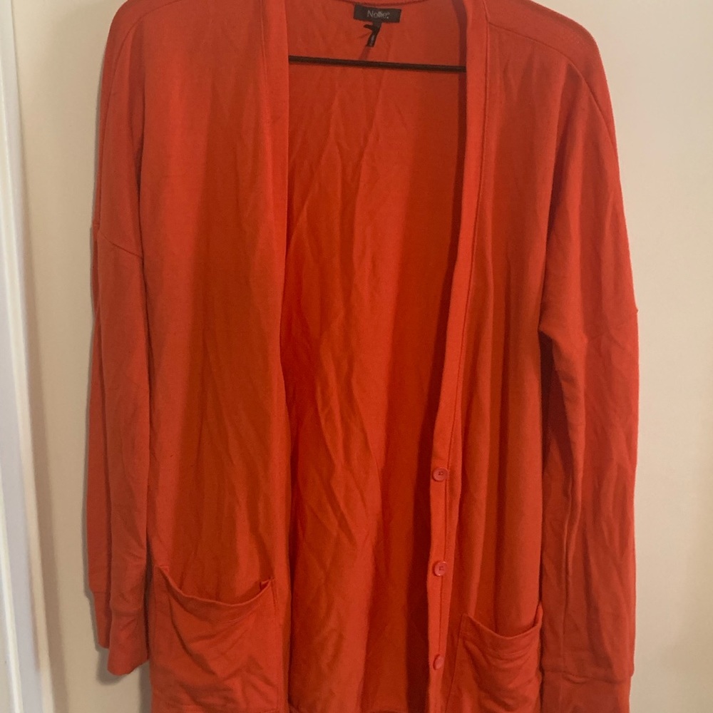 Orange Cardigan